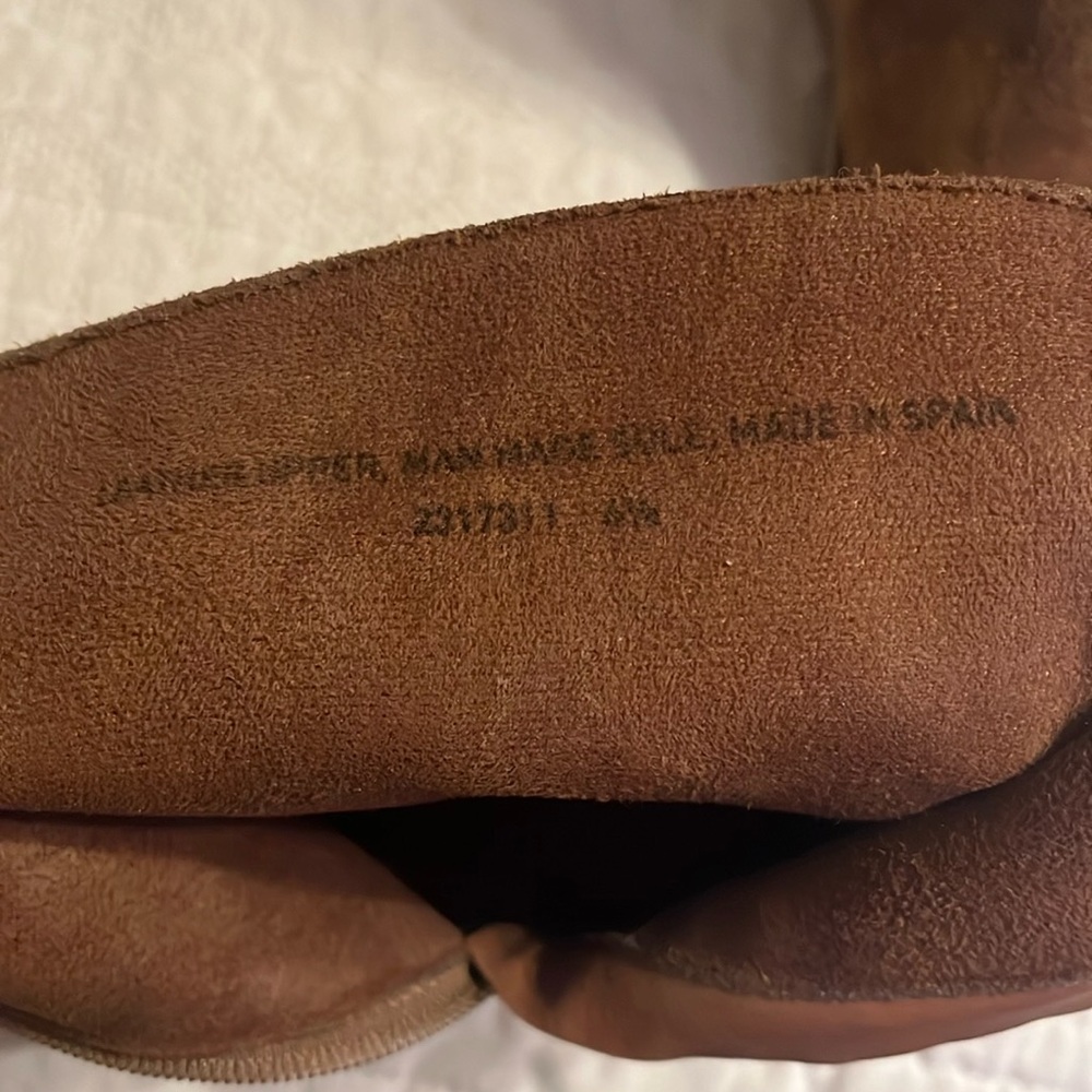 Suede Leather booties - Picture 5 of 6